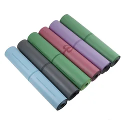 Dongguan Factory Eco Friendly Non Slip fitness YogaMats High Density Natural Rubber Pad PU leather Cork TPE Gym Yoga Mat NBR
