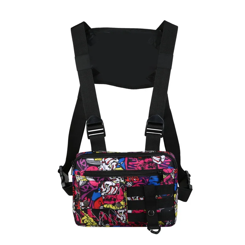 2022 Hiking Climbing Running Tactical Streetwear Men Functional Outdoor Sports Chest Sling Chest Bag Chest Rig Bag Male Unisex