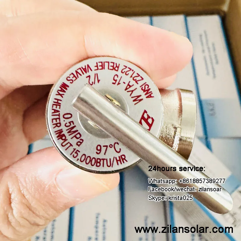 5bar solar water heater safety valve 97C WYA-15