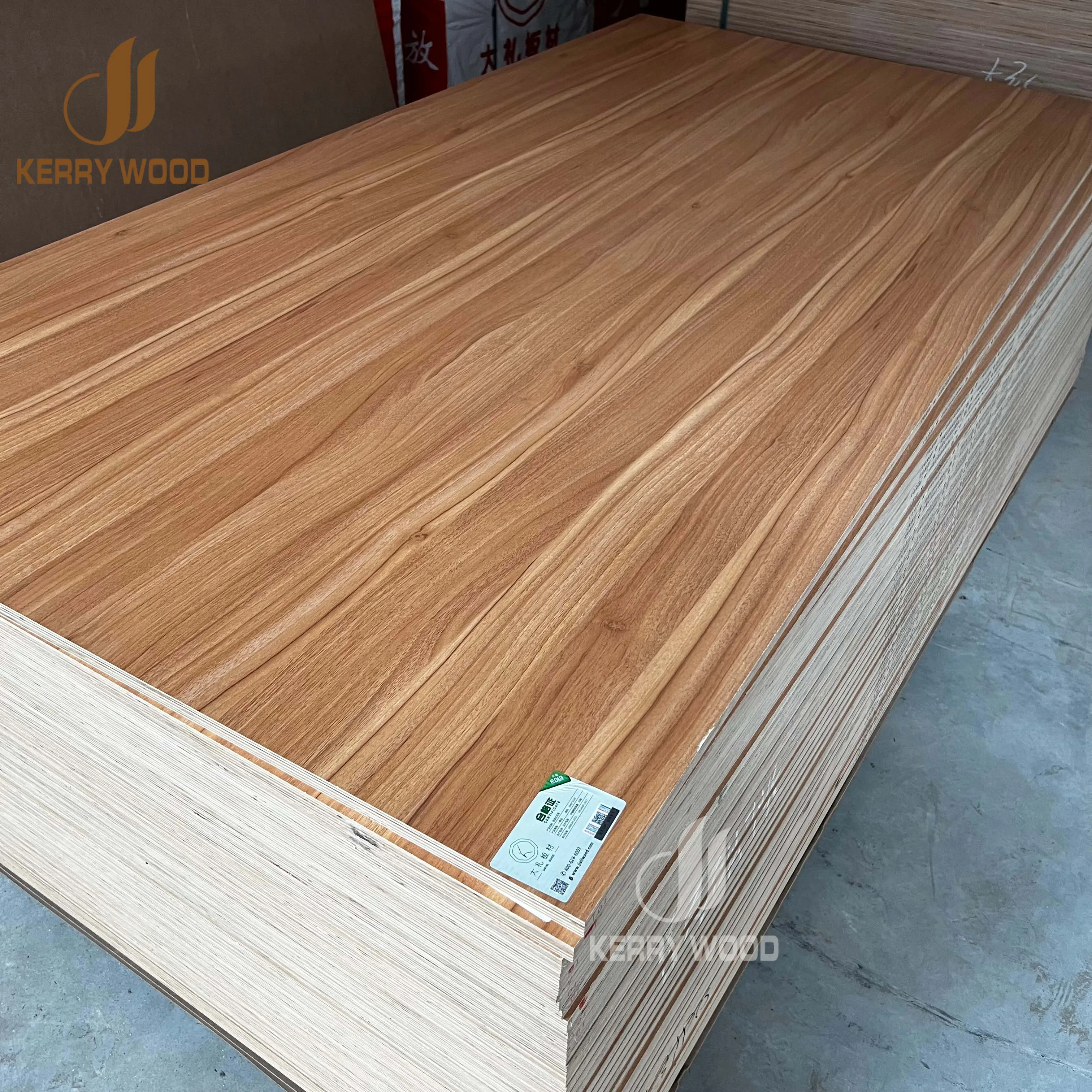 Wholesale Customization Morden Style Board for Wood Door Plywood Sheet 4x8 5/9/18/25mm Hardwood Multilayer solid board