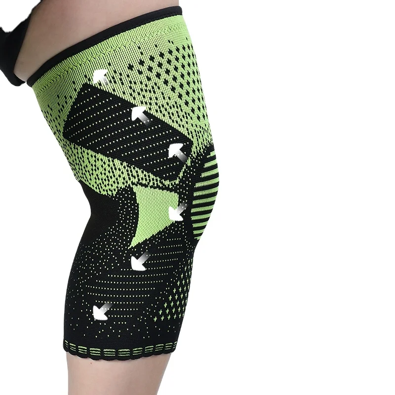 Profession Fabric Soft Football Kneepads Gaiter Fitness Support Knee Brace