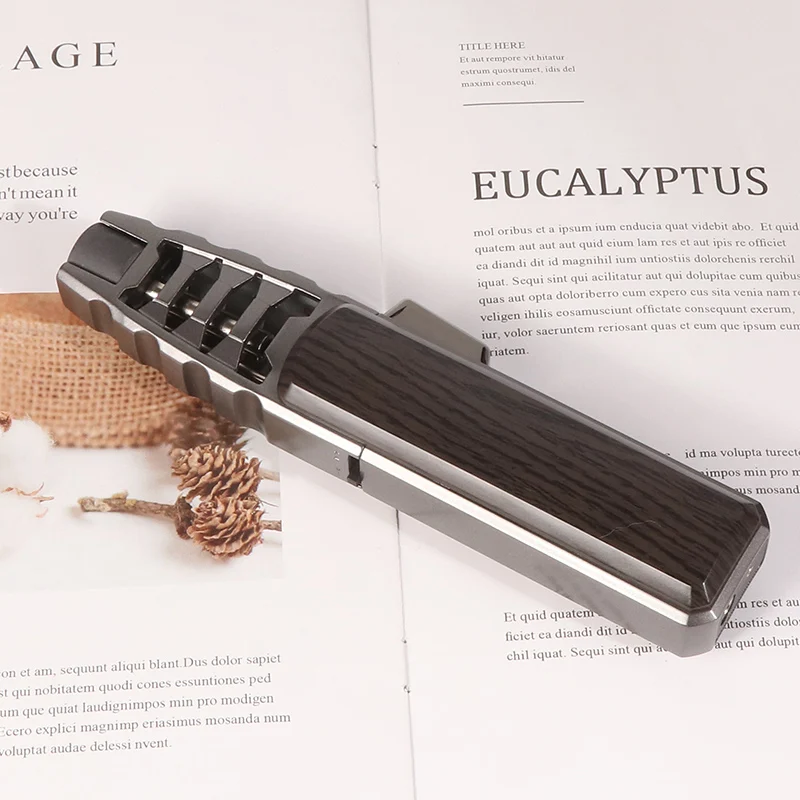 Futeng Cigar Torch Turbo Lighter Jet Butane Gas Cigarette Spray Gun Windproof Metal Pipe Lighter For Kitchen