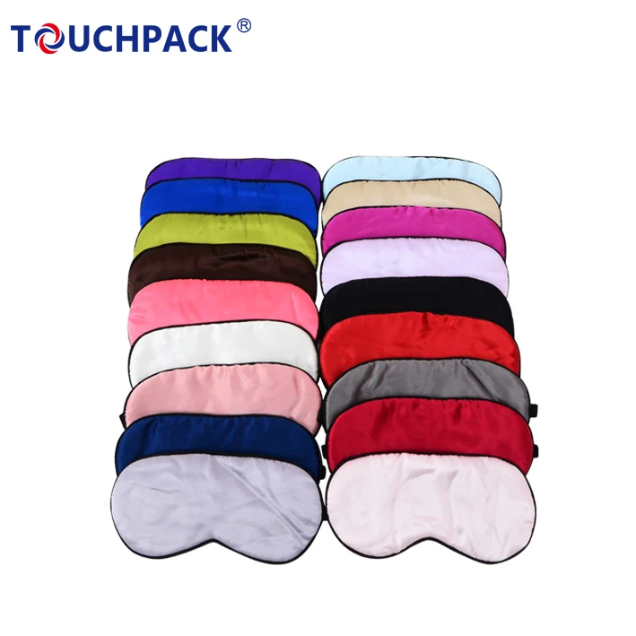 Promotional Gift Satin Sleeping Eye Mask Silk Eyemask Set