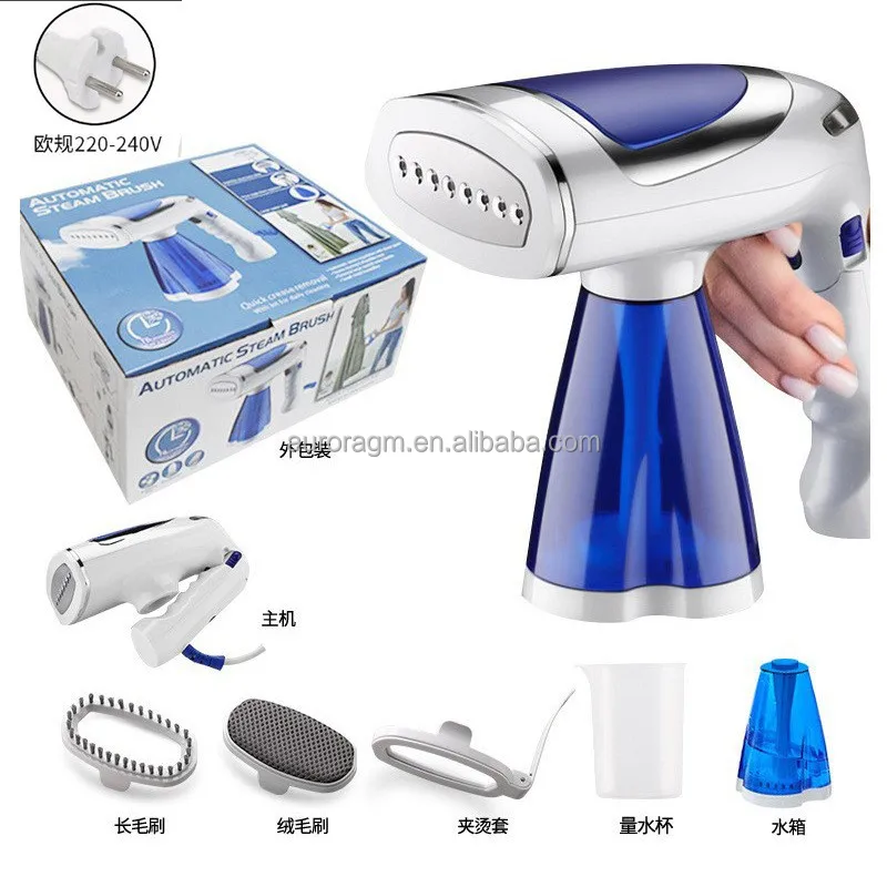 Portable Compact Handheld Iron Steamer Powerful  Mini Steam Hanging ironing machine for Clothes Garment at Home or Travel