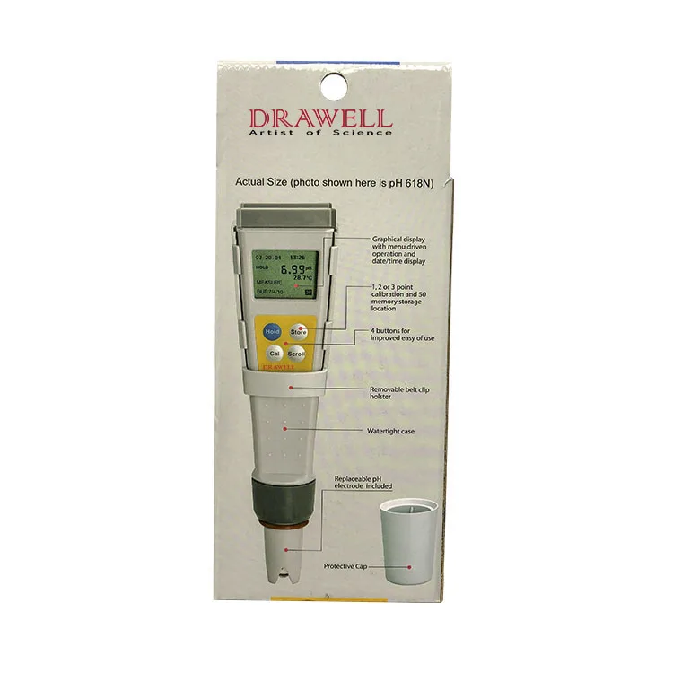 EC330 High Accuracy TDS/EC/PH/Salinity/TEMP Water Quality Analyzer With Electrode Replaceable