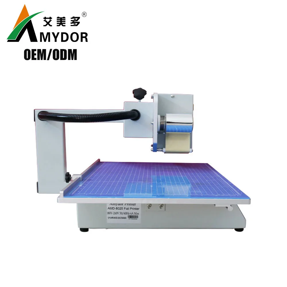 
Amydor 8025 digital hot foil stamping printer for plastic,PVC bookcover 