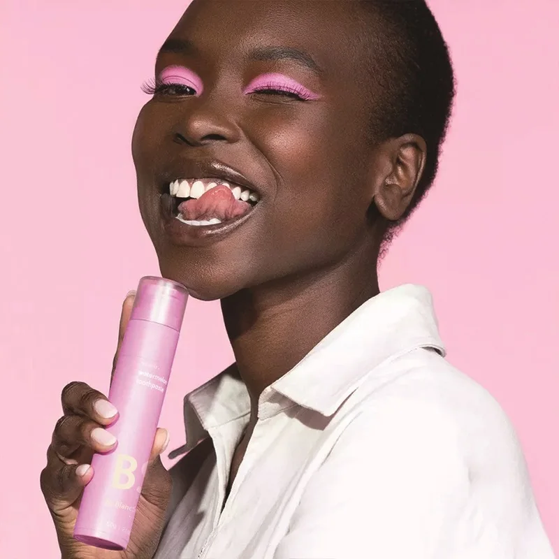 60g Newest Home Use High Quality Adult OEM Smooth Watermelon/Mango/Mint/Peach/Coconut Toothpaste