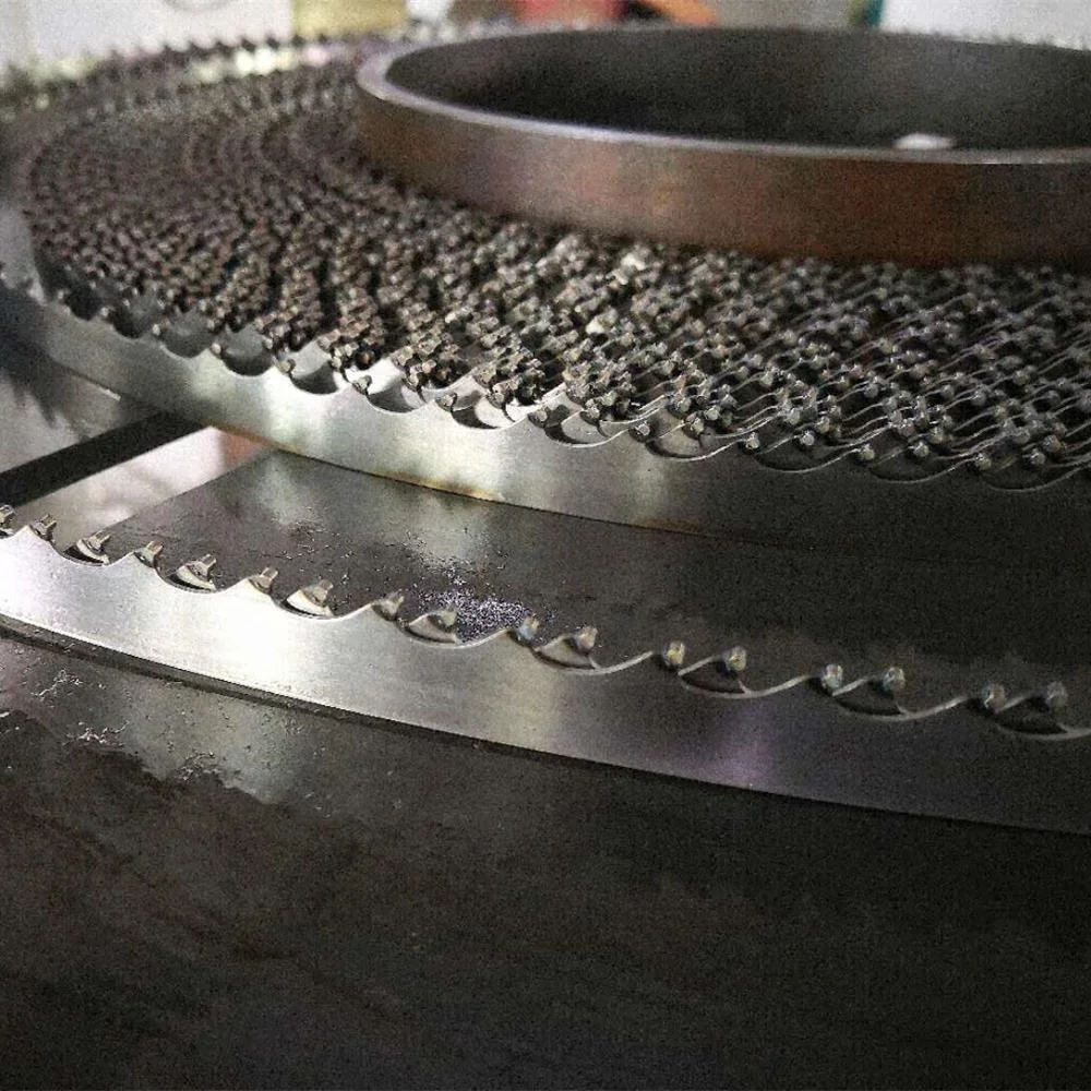 TCT band saw blade for cutting cellul glass