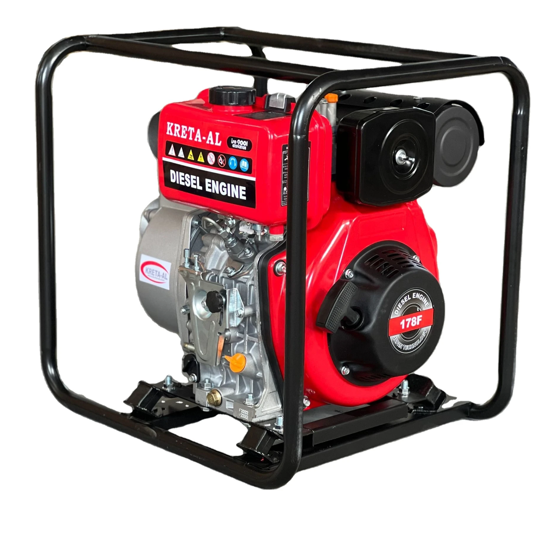 Сельскохозяйственный ирригационный дизельный двигатель Водяной насос 2 дюйма 3 дюйма 4 дюйма для продажи