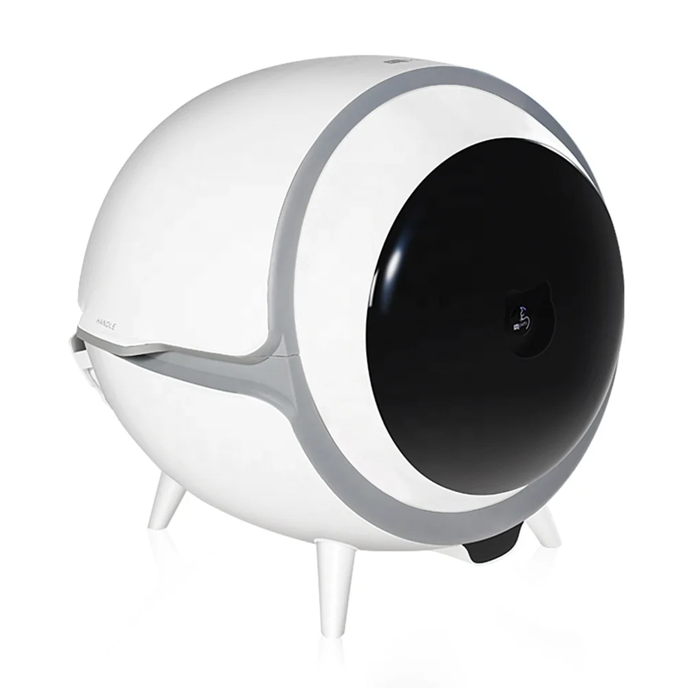 YHpet No Scooping Automatic Cat Litter Box Auto Cat Toilet Automated Smart Self Cleaning Automatic Cat litter box