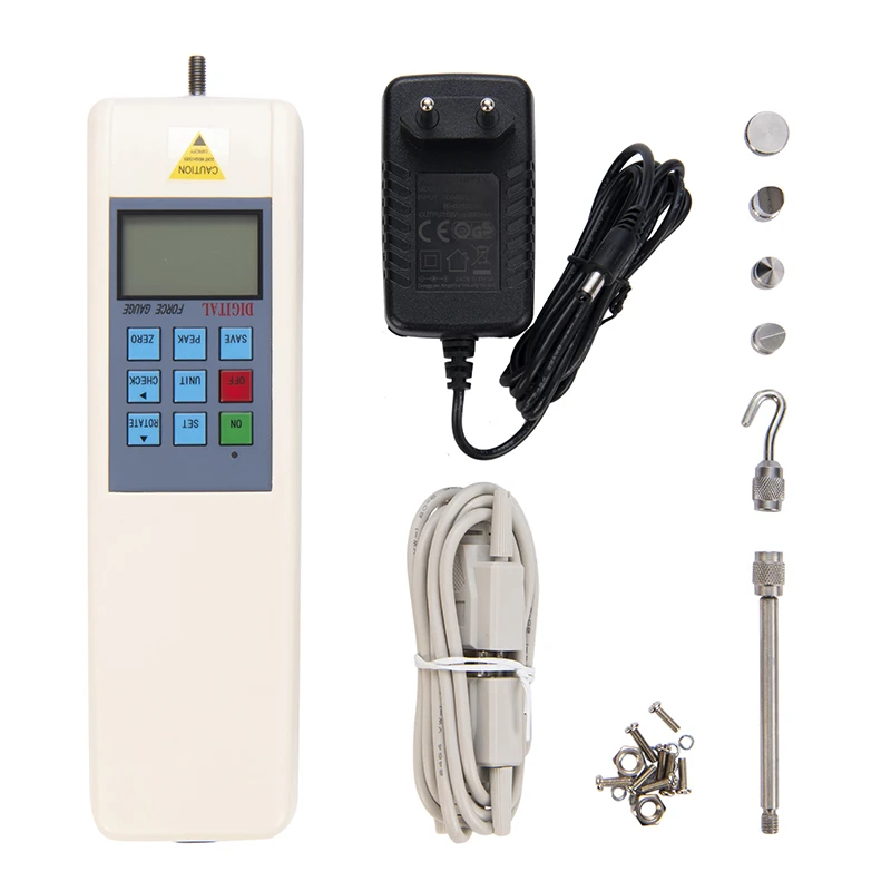 Portable HF-500 high precision dynamometer push-pull force digital display force guauge meter