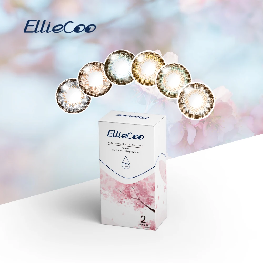 
Elliecoo Grey wholesale contact lenses color contact lens 