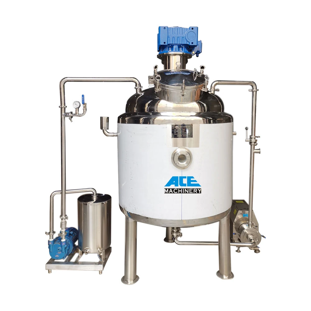 Soap Making Machine Liquid Mixing Tank Toilet Production Line