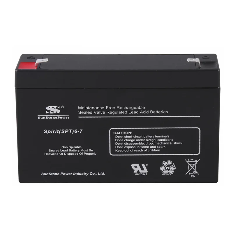 export product ups system maintenance free battery 6v 4ah Innovative product sales