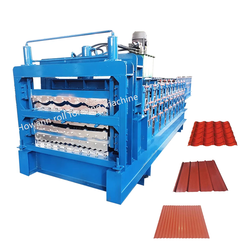 High Speed Metal Roofing Forming Machine Roof Roll Forming Machine IBR Roof Sheet Making Machine