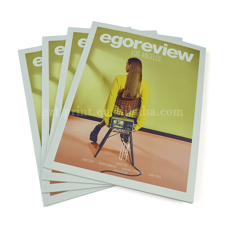 
Magazine Printing China Customized High Quality Magazine Printing With Matt Laminate 