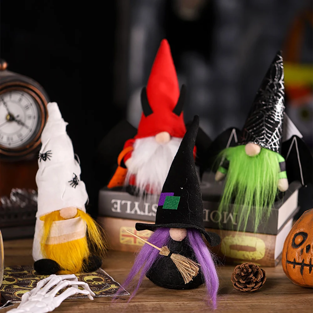 2024 Halloween supplier shuangyuan dolls hot sale Christmas decoration Ghost Faceless doll pendant
