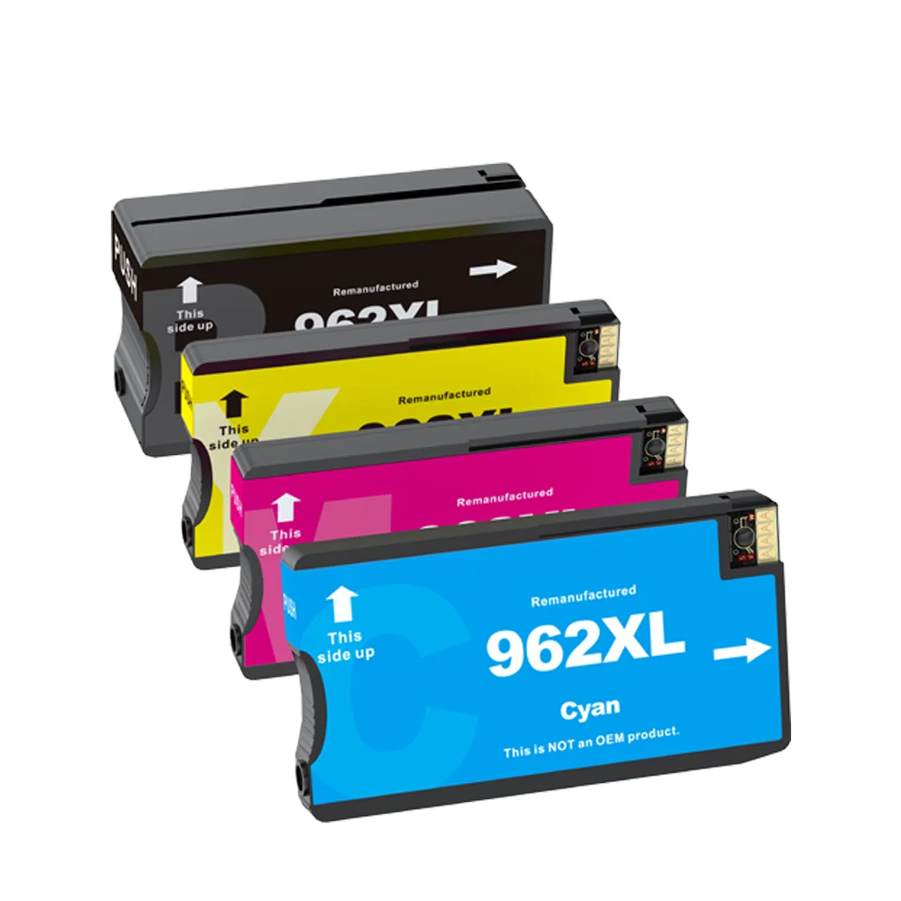Topjet 962XL 966XL  962 XL 966XL Color Ink Cartridge Compatible For HP HP966 hp62 Officejet Pro 9010 9025 Inkjet Printer