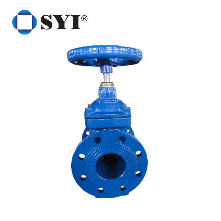 BS5163 Water Oil Gas Non-rising Stem Resilient Seat Ductile Iron Gate Valve
