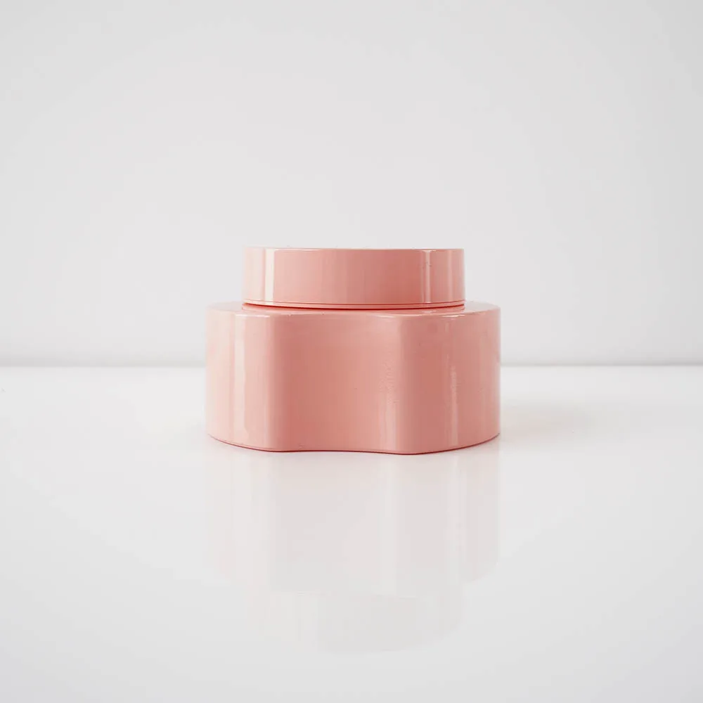 New Product Round Plastic Container Cosmetic Jar Glass square Sheet Mask Jar