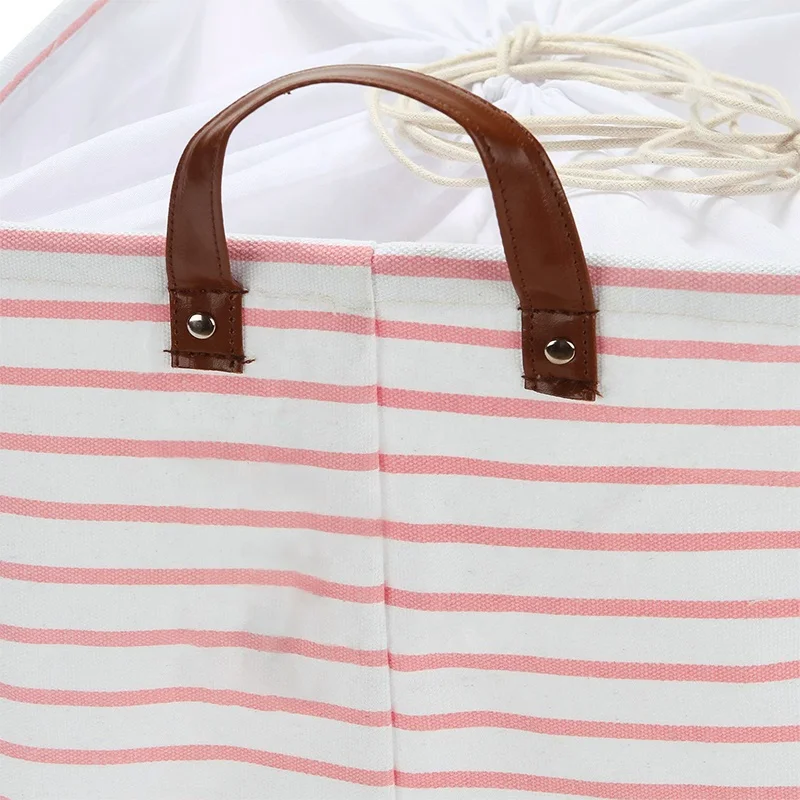 Collapsible Polyester Storage Basket  Home Organizer Storage bin box Solution for Office, Bedroom, Closet