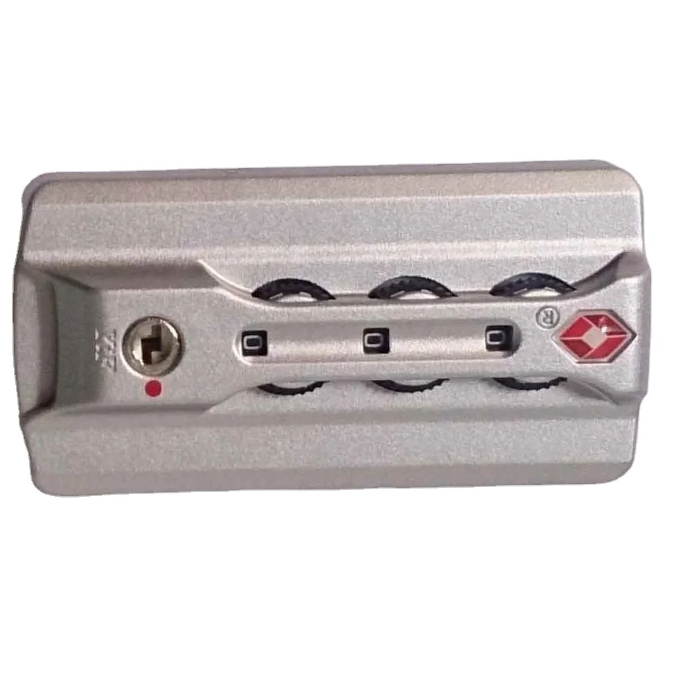 TSA accepted combination box lock/TSA Combination travel bag Zipper Lock/Travel suitcase accessories TSA lock