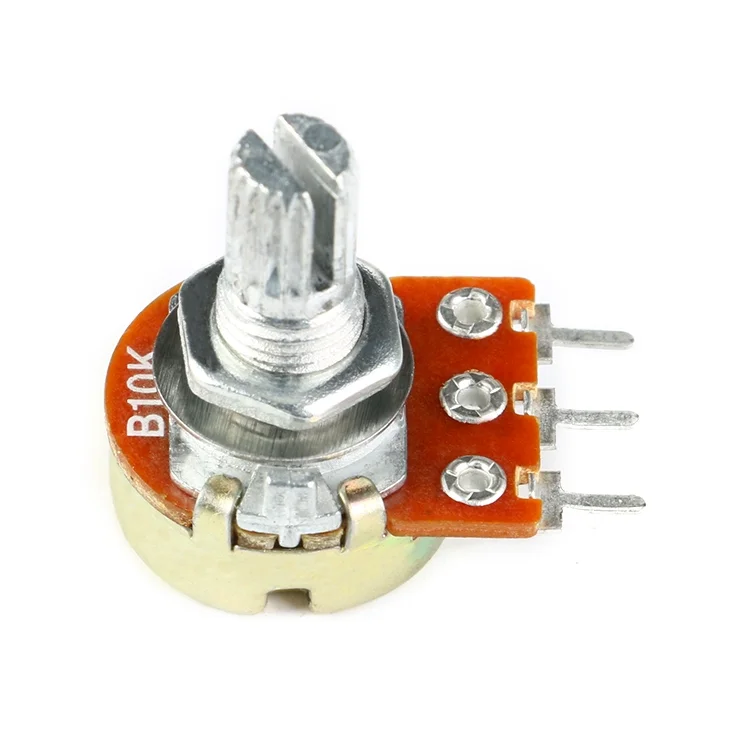 WH148 duplex Potentiometer B1K/2K/5K/10K/20K/50K/100K/500K/1M 6P handle length 15MM