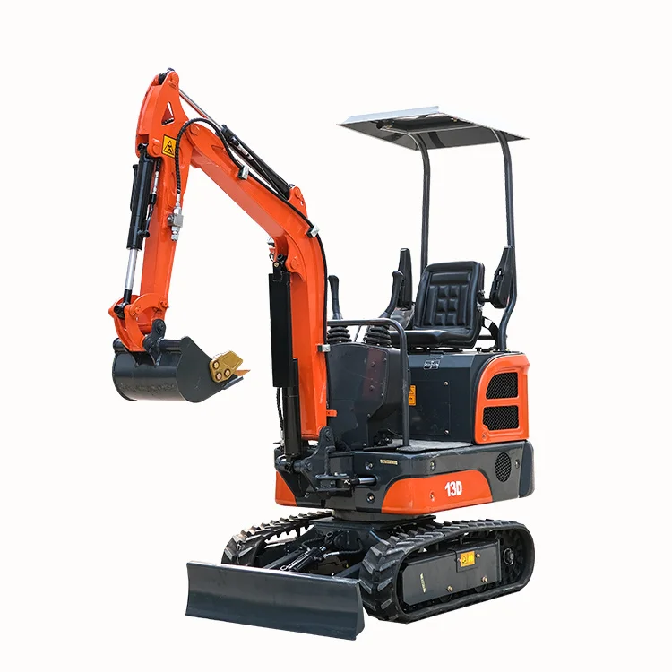 mini excavator 1ton 1.2 ton mini digger for free shipping