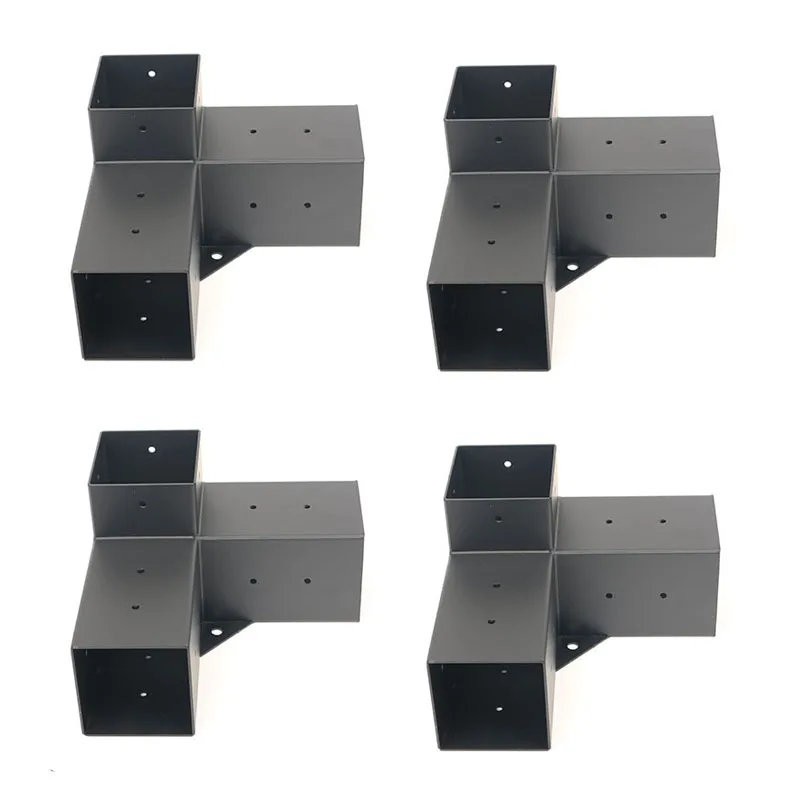 Extension Pergola 4x4 6x6 Wood Posts Base Pergola Bracket