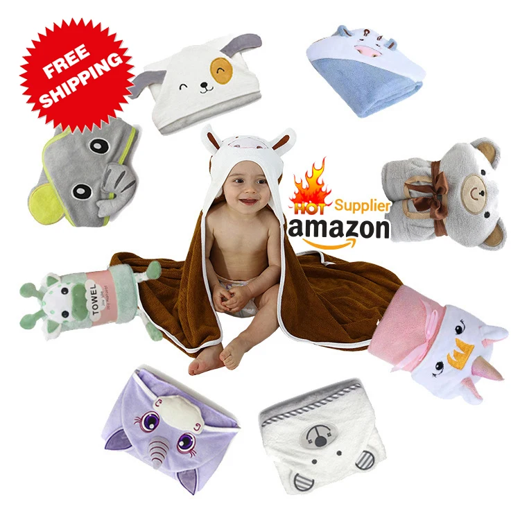 Custom Bath Towel Sets Cute Baby Towel Hooded Towels