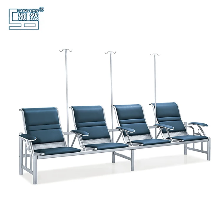 
sprayed pu leather hospital medical transfusion chair 