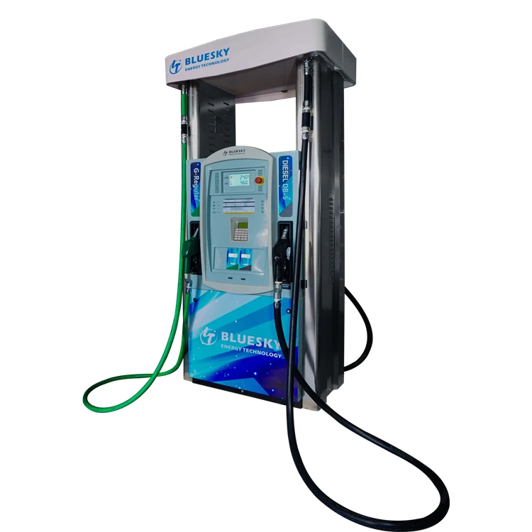 Bluesky High Quality Petrol Pump Dispenser Portable Fuel Pump Dispenser With Smart Display