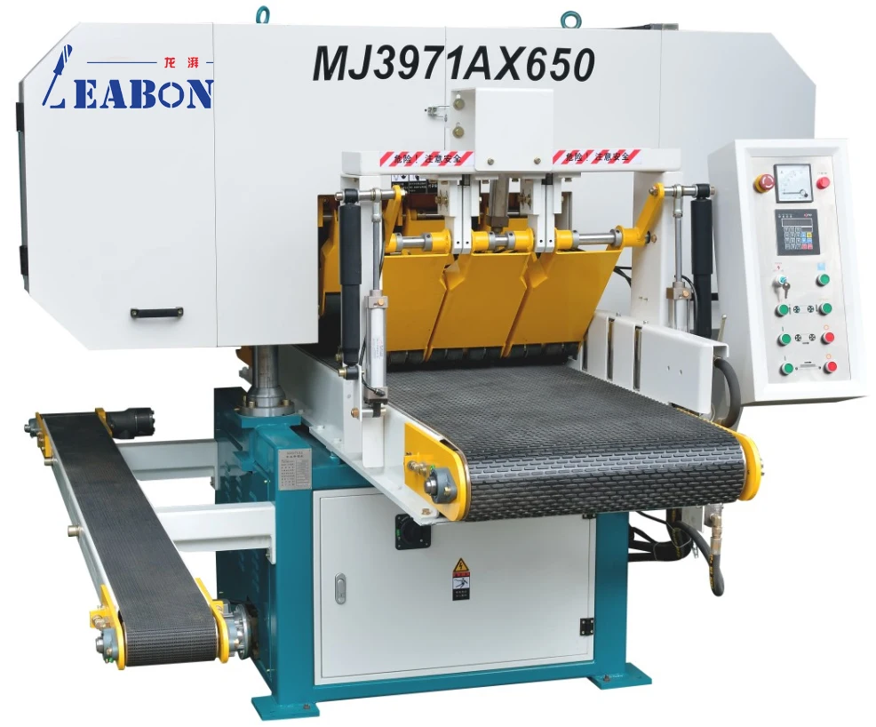 600mm Wood Pallet Making Horizontal Band Saw Machine with LENOX SAW Blade