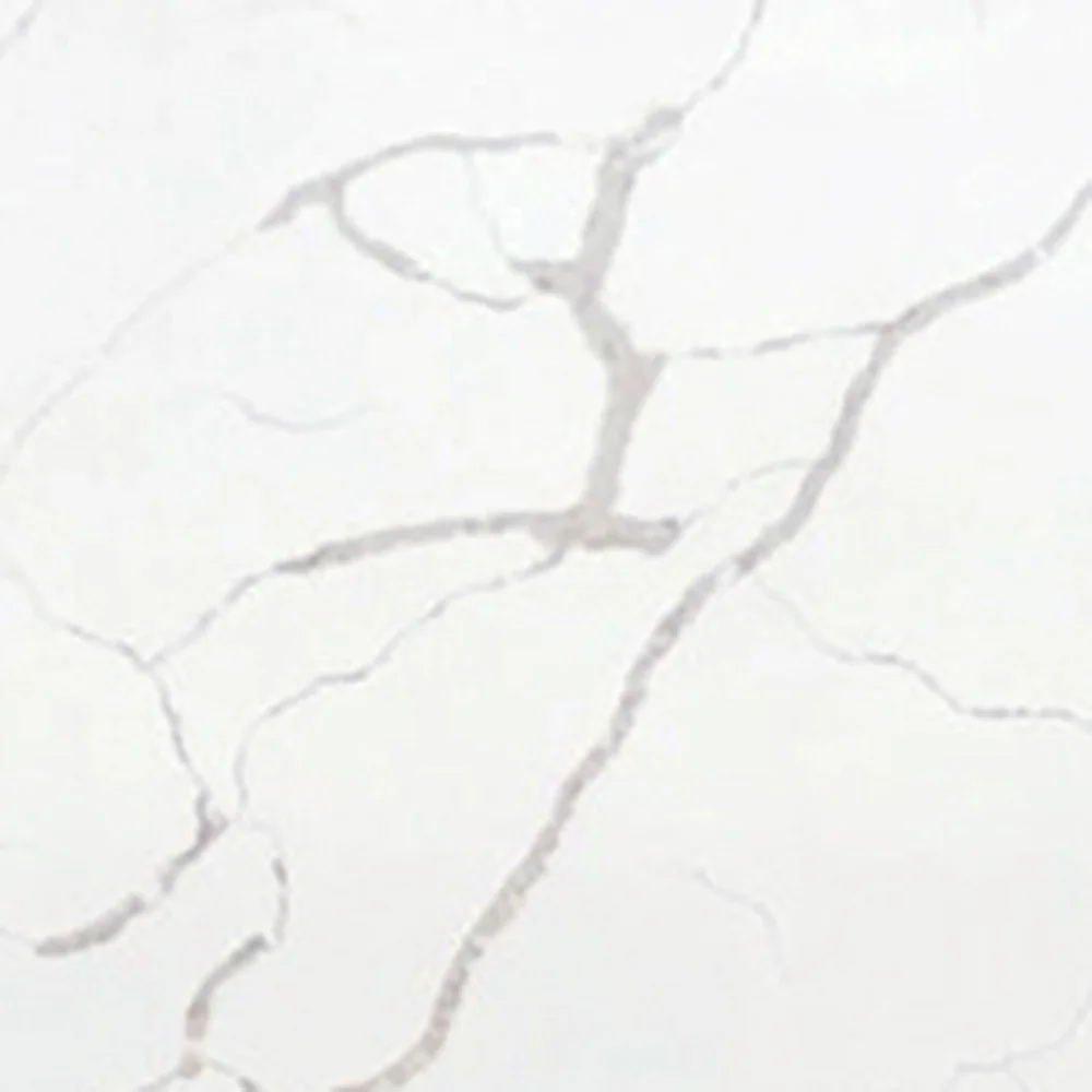 Manufacturer calacatta white engineered quartz slab artificial vanity quartz sintered stone
