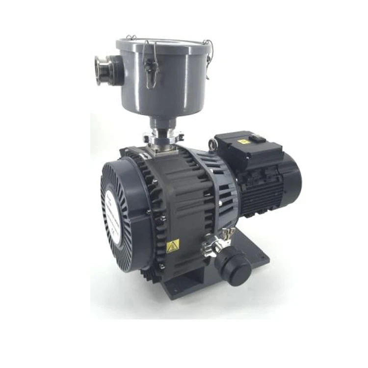 Light weight low noise low power consumption dry scroll vacuum pump for vacuum magnetron coating