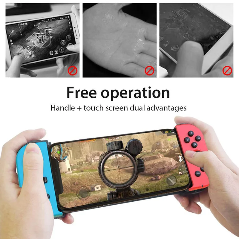 2021 Беспроводной металлический игровой джойстик для Nintendo Switch контроллер телефона Android ПК геймпад