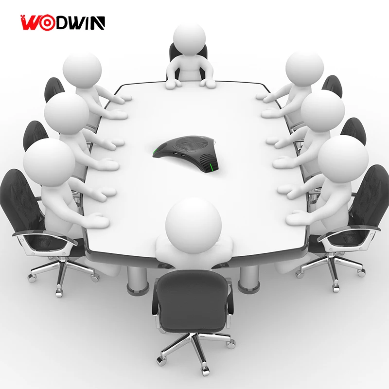 WODWIN профессиональный настольный громкоговоритель для конференц-связи usb микрофон