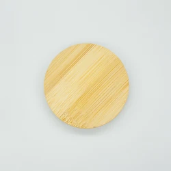 Wholesale Wide Mouth Square Bamboo Wooden Lid For 500 ml Glass Jar Borosilicate Water Bottle Storage Container