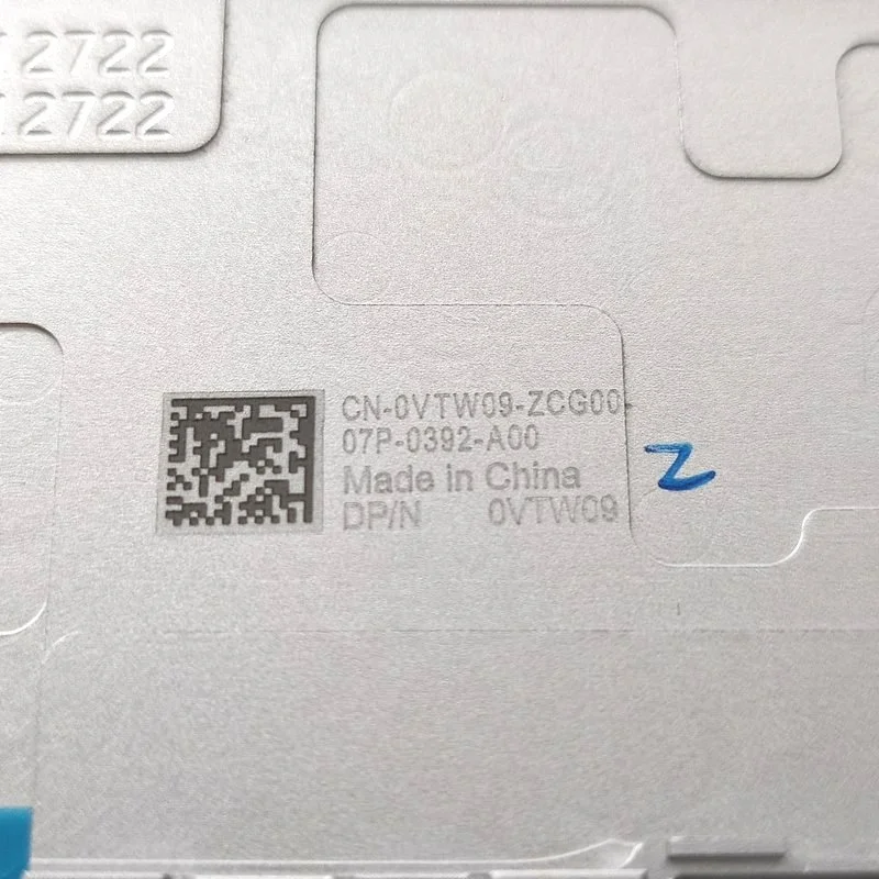 New 0VTW09 VTW09 For Dell XPS13 7390 2-in-1 LCD Rear Lid Back Cover Top Case