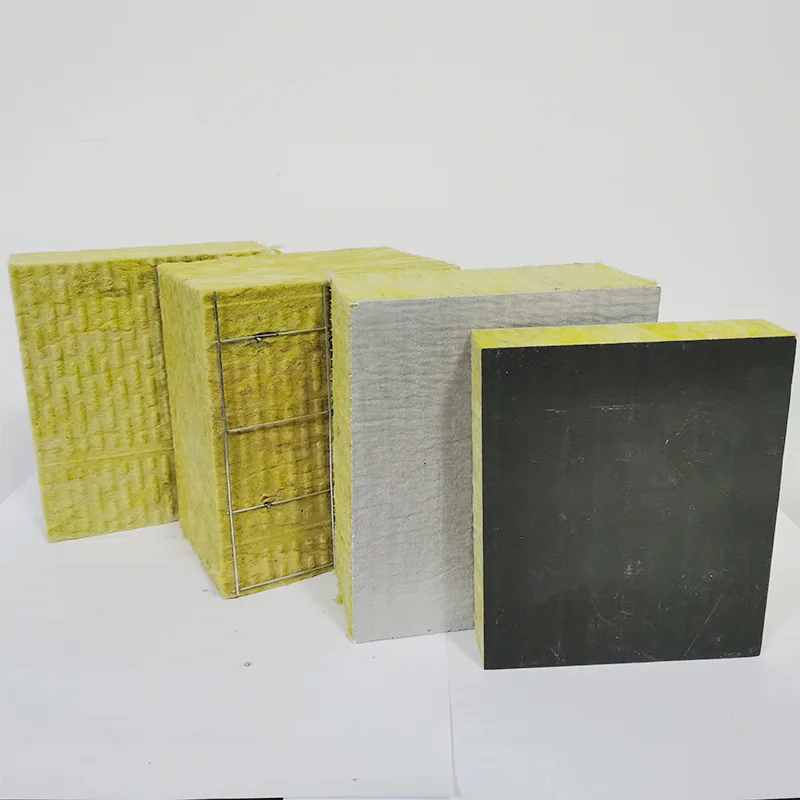 Heat insulation materials composite rock wool basalt rock stone mineral wool insulation insulating board stone wool