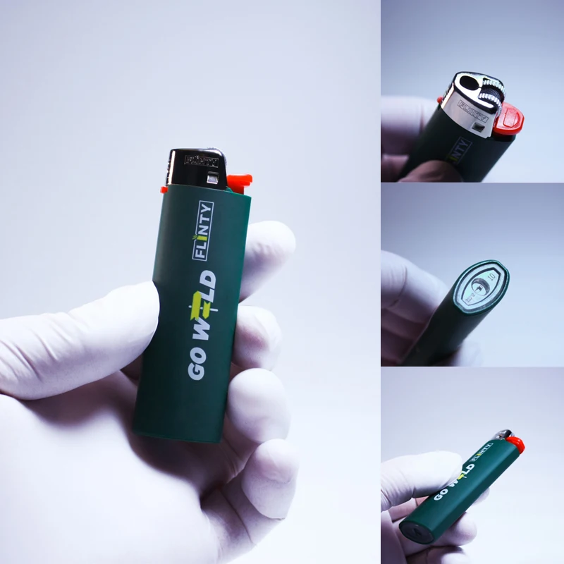 Colorful lighter disposable advertising customized printing mini small lighter