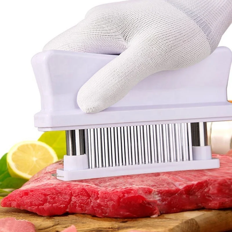 48-blades Stainless Steel Manual Meat Natural Tenderizer Steaks And Beef Meat Tenderizer Injector