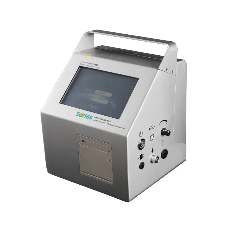 Sothis 28.3L particle counter  ISO 14644 Factory Supply  Cheap Price Clean Room Airborne particle counter 0.3UM 0.5UM