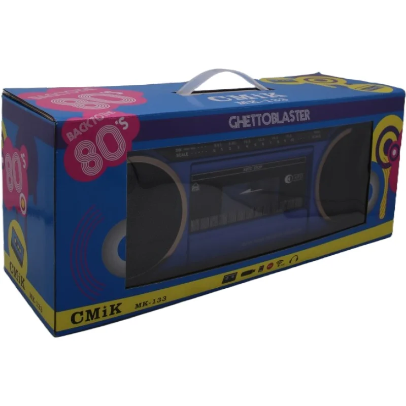  Cmik mk-132 BT винтажный Кассетный рекордер плеер am/fm/usb портативное