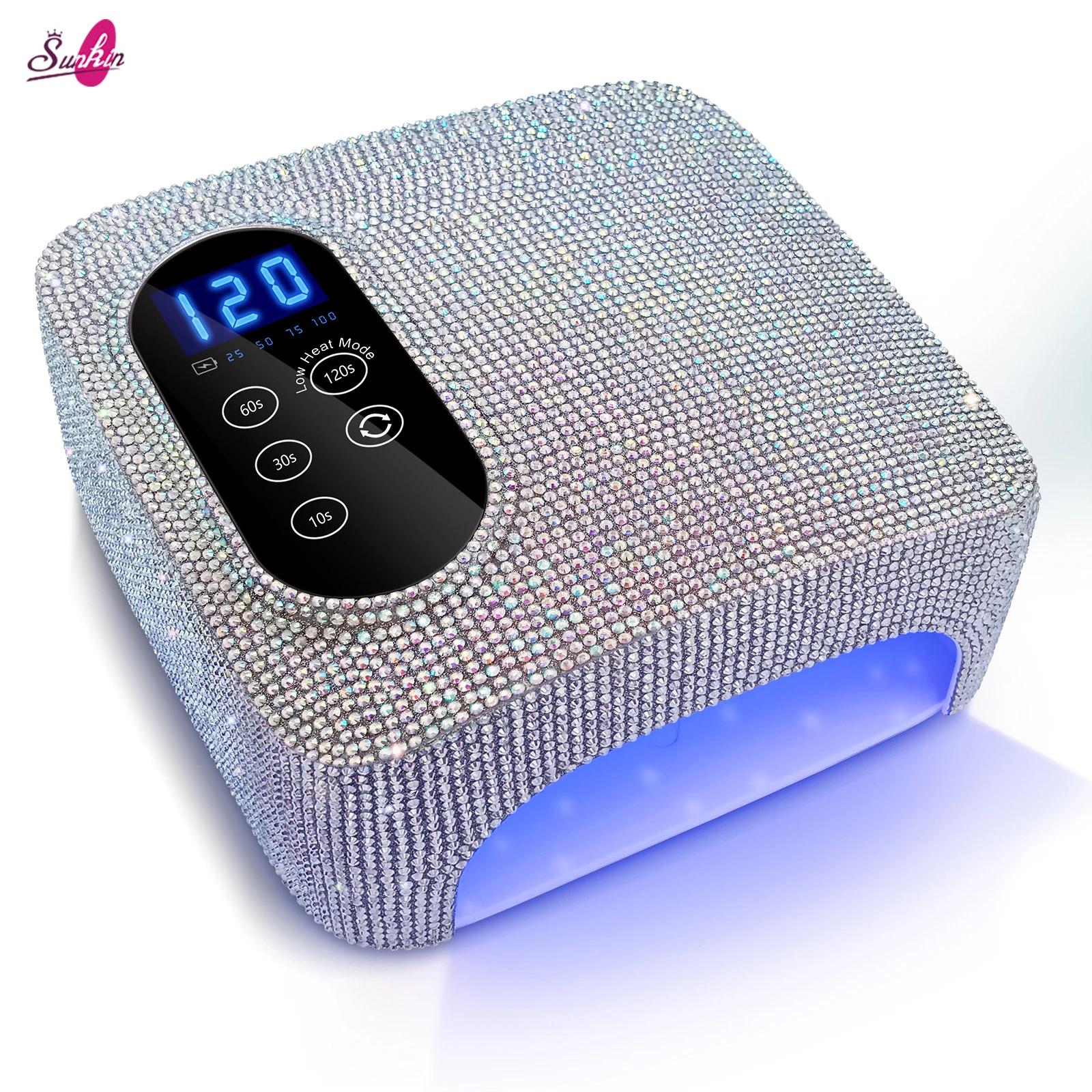 Cordless Portable Touch Sensor Nail Dryer Rechargeable Nail Led UV Lamp for nail polish