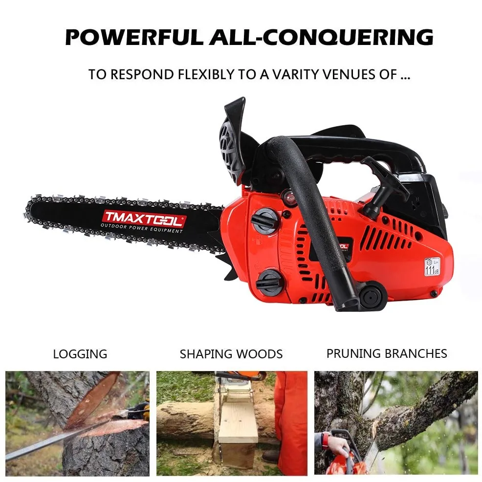 Chinese supplier handle 25cc gasoline cheap carving chainsaws for sale