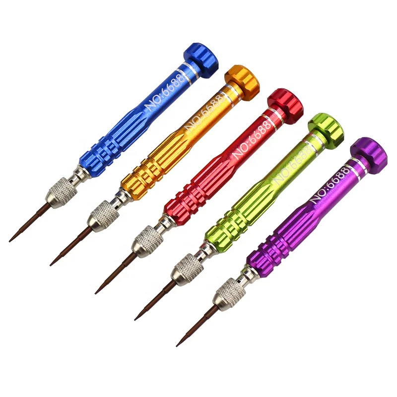 5 In 1 Multifunction Manual Red Head Screwdriver S2 Removal Tool Premium Precision Screwdriver For Repair