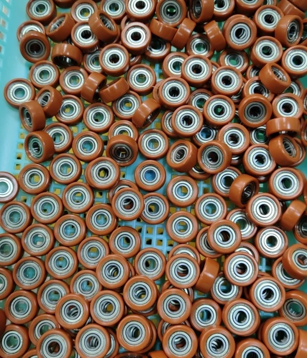 Пользовательские oem ЧПУ обработка pom peek pvdf ptfe нейлон pvfe UHMW pu пластиковый подшипник колеса