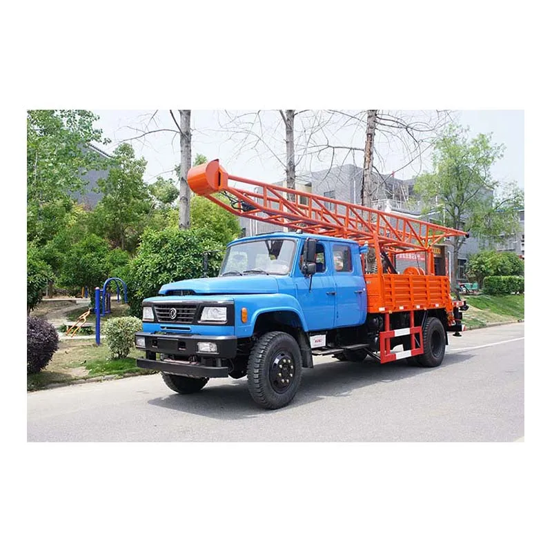 Dongfeng diesel power 140HP truck mounted well drilling machine 50- 300 meters for sale