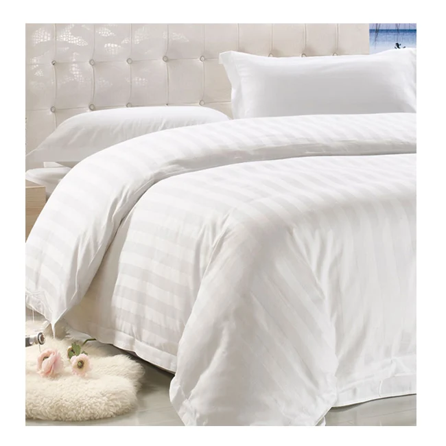 Wholesale factory price white hotel bed linens 100% cotton comforter sets bedding hotel